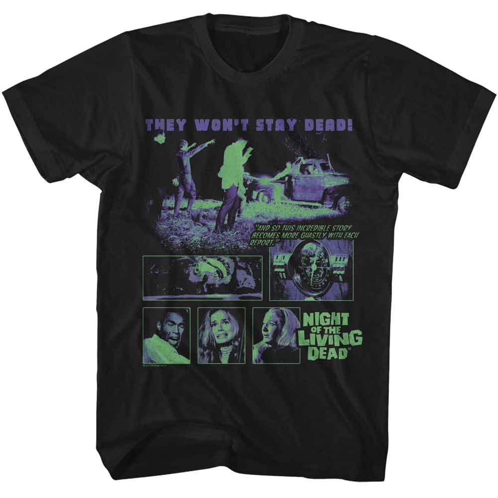 NIGHT OF THE LIVING DEAD T-Shirt, ZOMBIES