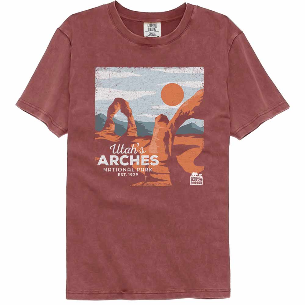Utahs Arches Vintage Wash T-Shirt