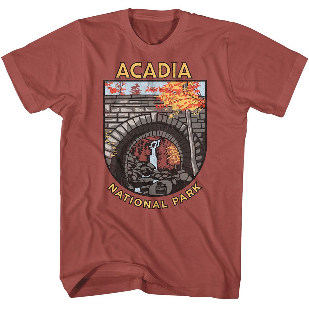 NATIONAL PARKS Eye-Catching T-Shirt, ACADIA