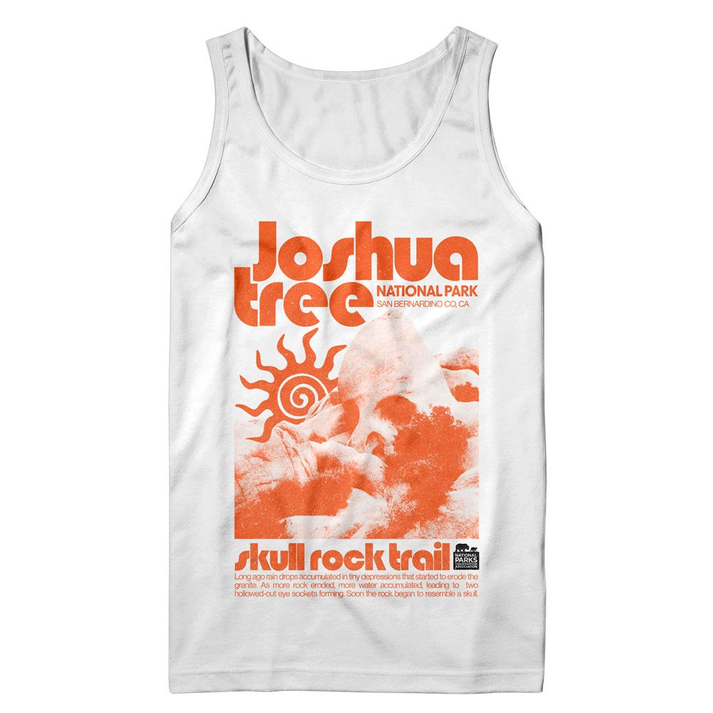 NATIONAL PARKS Eye-Catching TANK, JOSHUA TREE SKULL ROCK