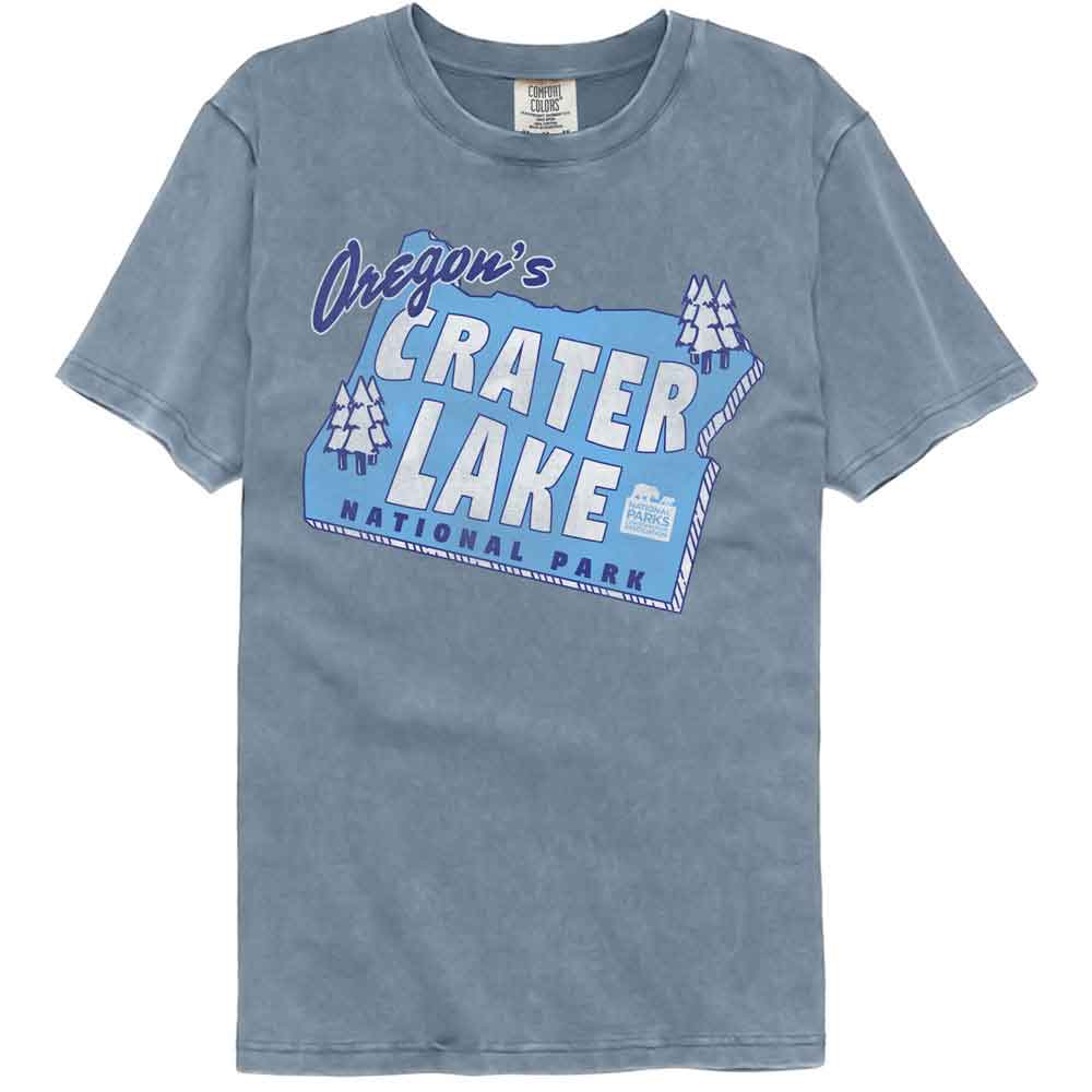 NATIONAL PARKS Garment Dye T-Shirt, OREGON&