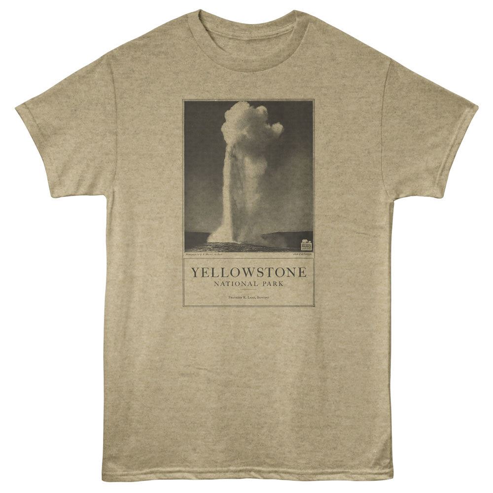NATIONAL PARKS Eye-Catching T-Shirt, VINTAGE GEYSER