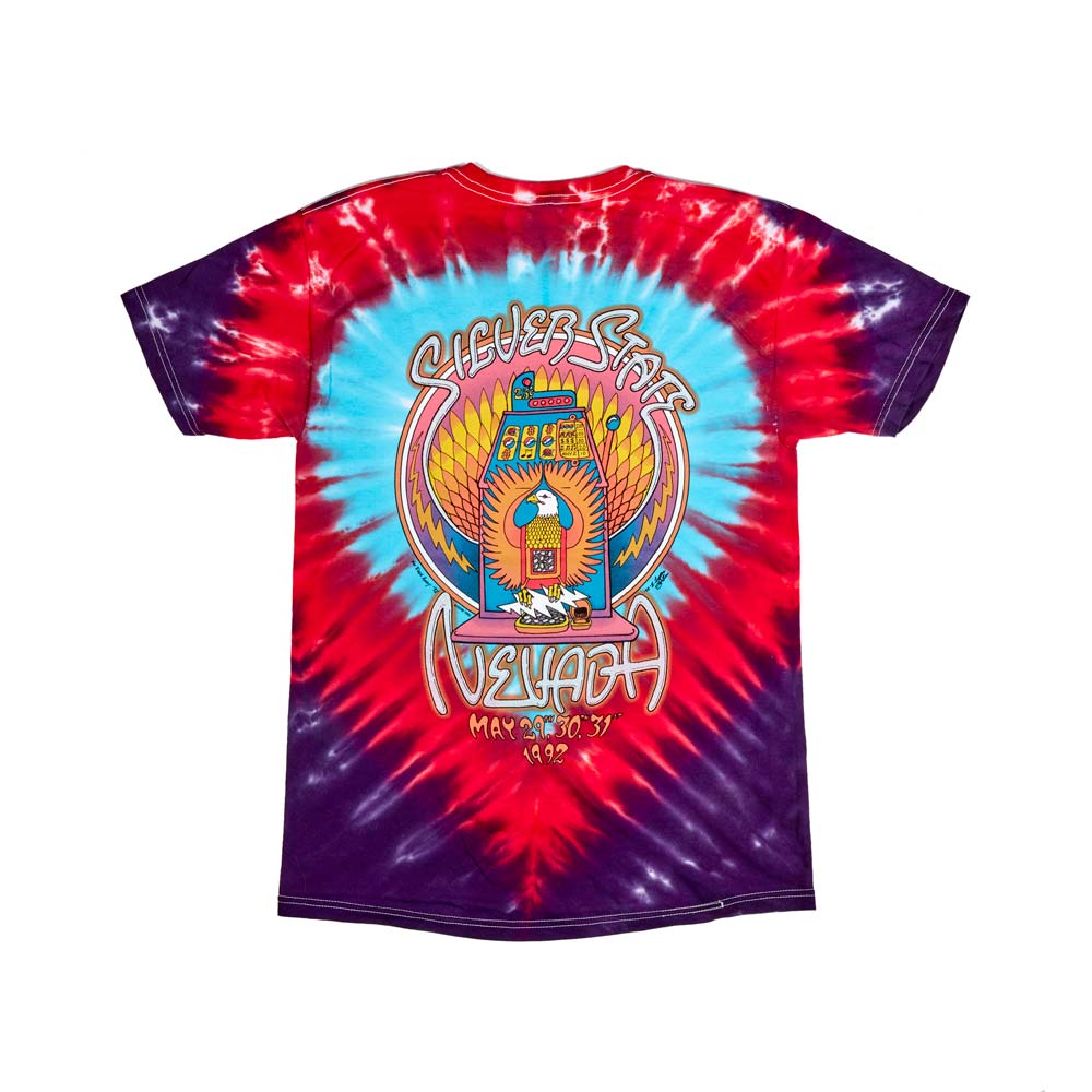 GRATEFUL DEAD Tie Dye T-Shirt, Silver State