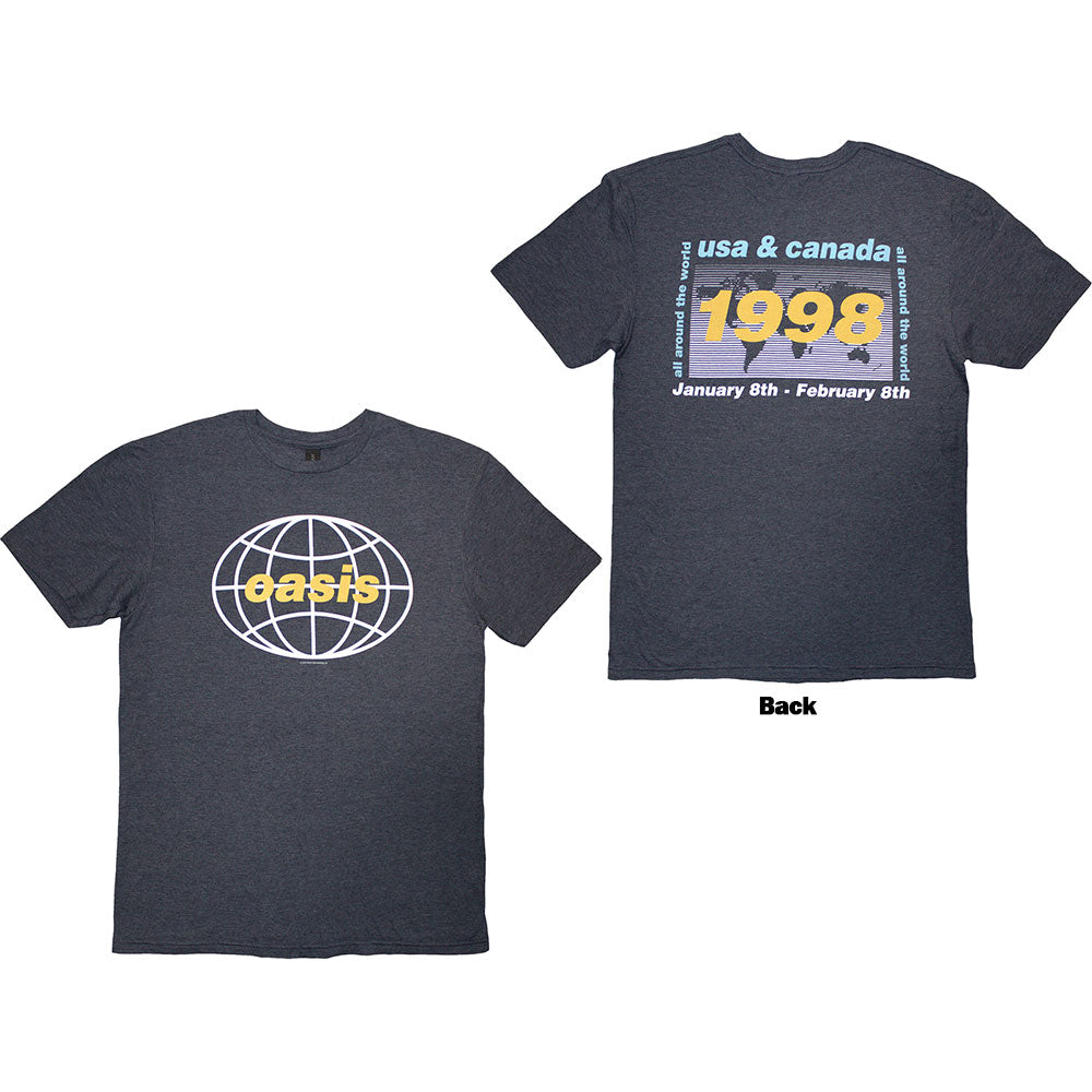 OASIS Attractive T-Shirt, USA Canada 1998 World Tour