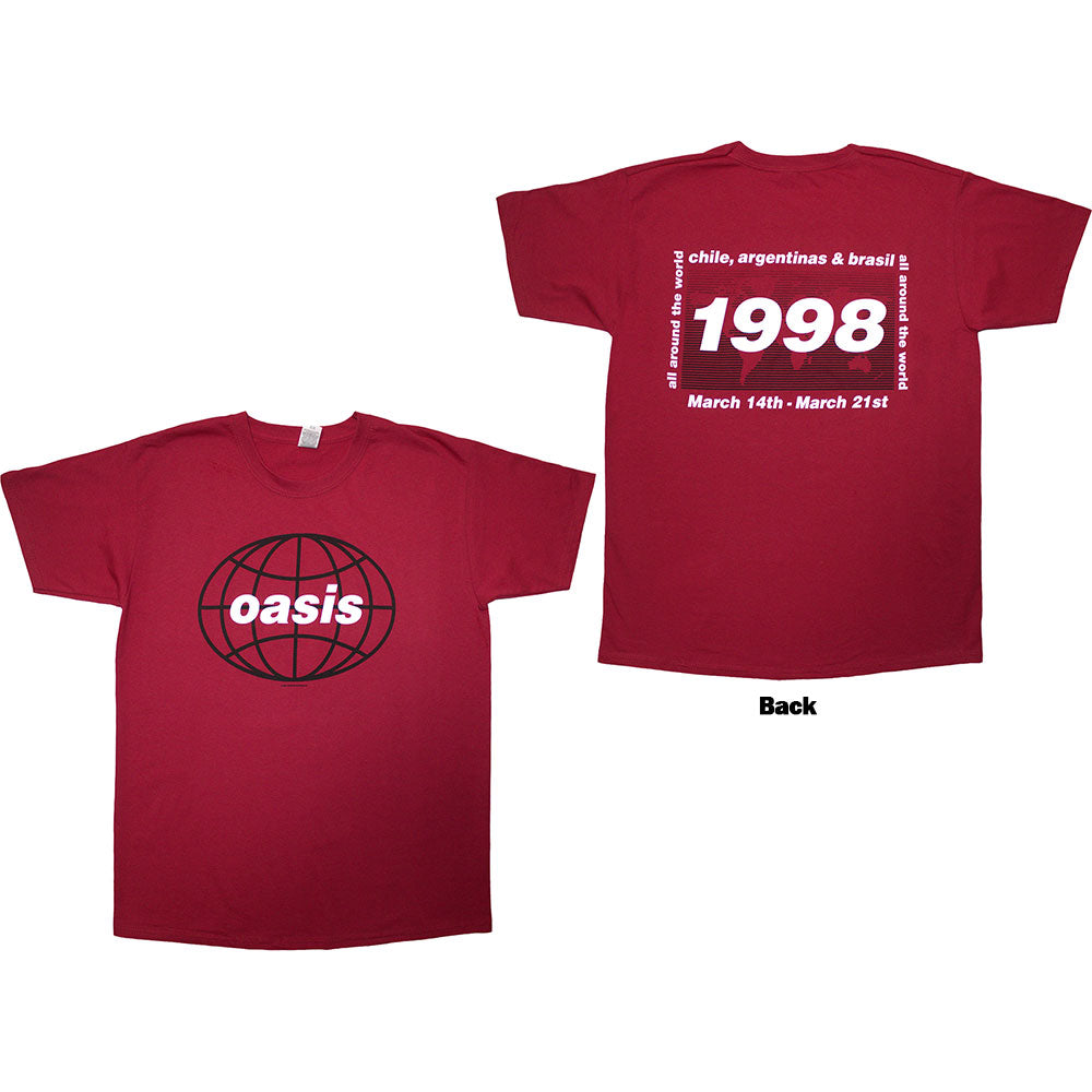 OASIS Attractive T-Shirt, 1998 World Tour