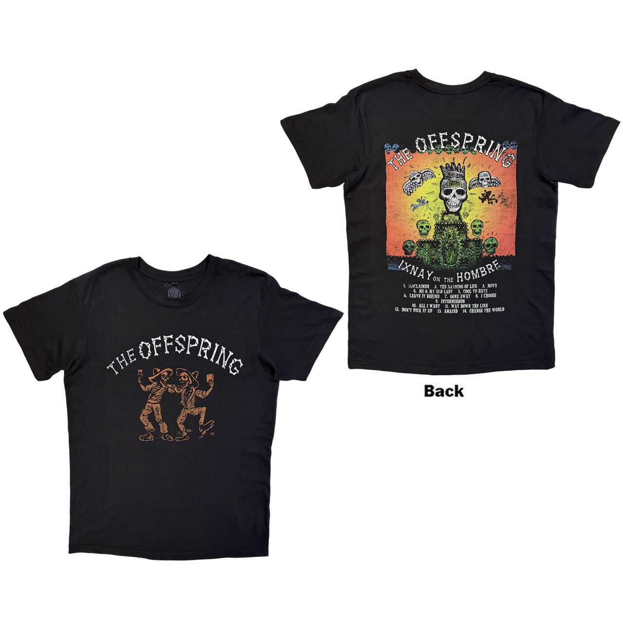 THE OFFSPRING Carbon T-Shirt, Ixnay On The Hombre