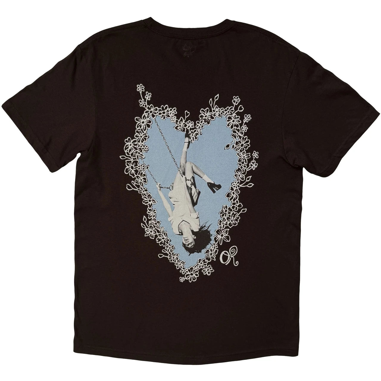 OLIVIA RODRIGO Attractive T-Shirt, Blue Daisy Heart