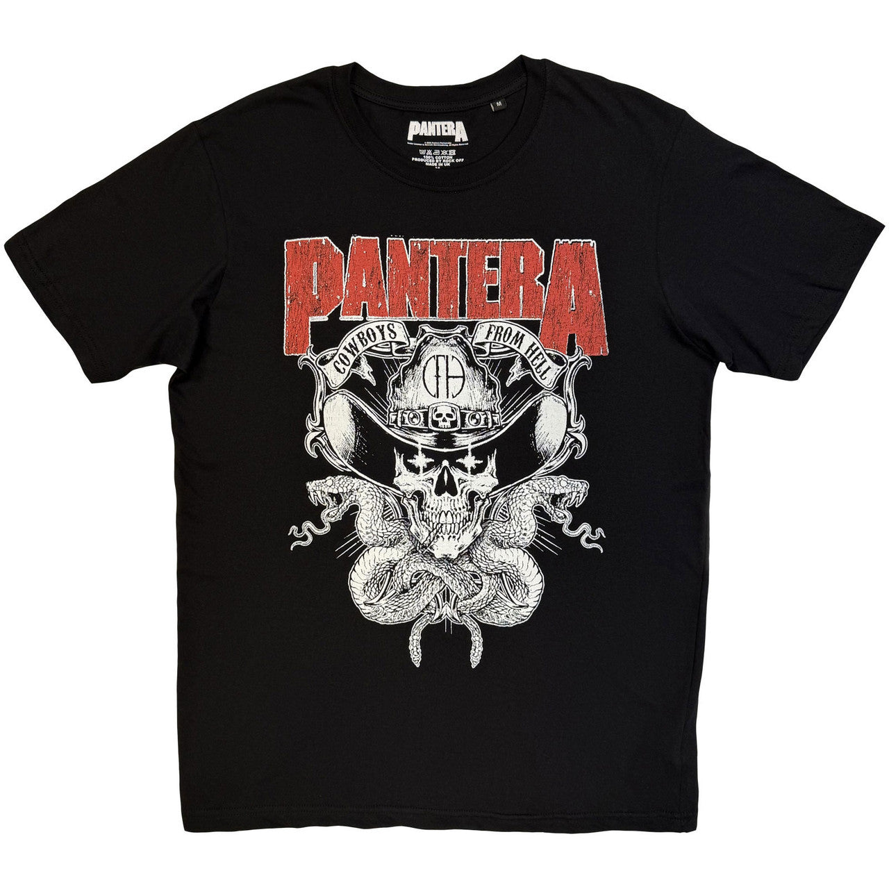 PANTERA Attractive T-Shirt, Snake Skull