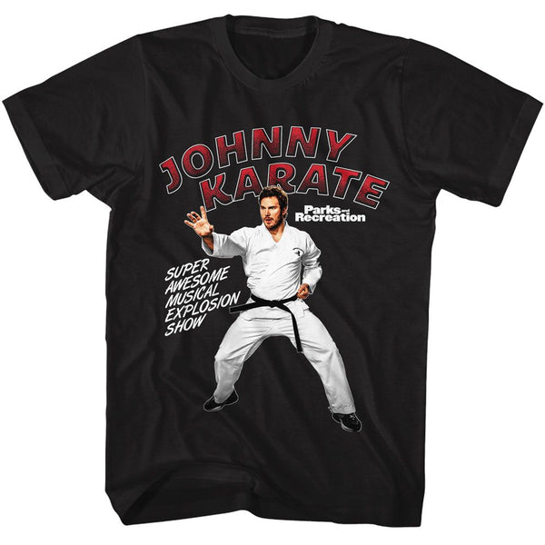 PARKS AND RECREATION Eye-Catching T-Shirt, Johnny Karate