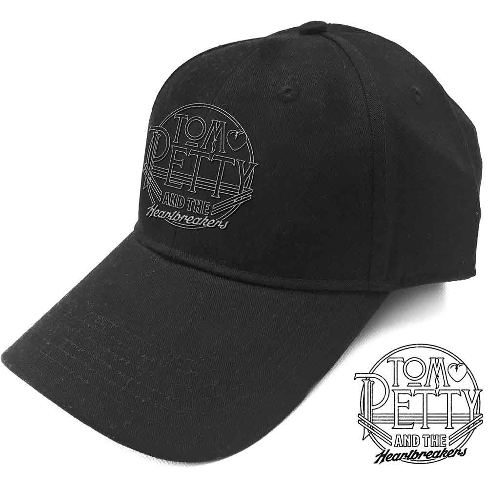 TOM PETTY & THE HEARTBREAKERS Baseball Cap, Circle Logo