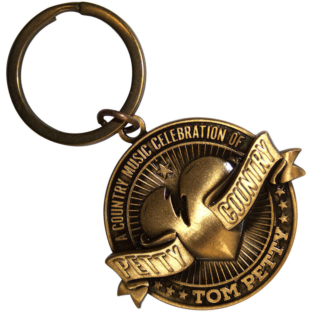 TOM PETTY & THE HEARTBREAKERS Keychain, Petty Country