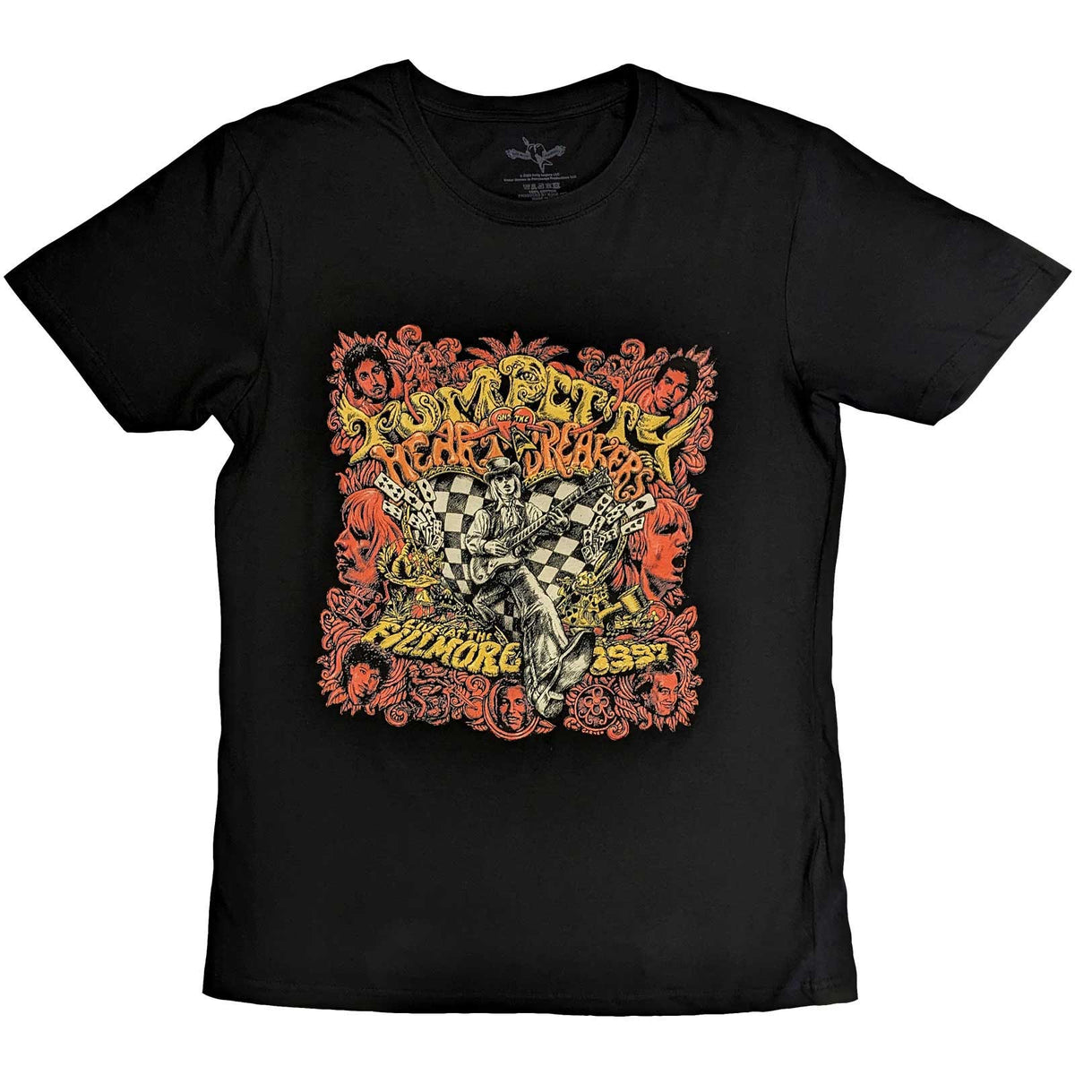 TOM PETTY & THE HEARTBREAKERS Attractive T-Shirt, Fillmore 1997