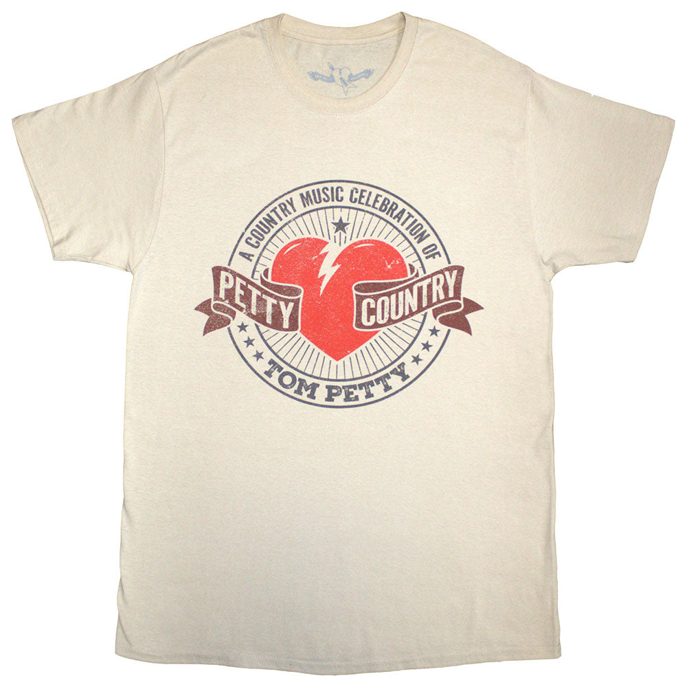 TOM PETTY & THE HEARTBREAKERS Attractive T-Shirt, Petty Country