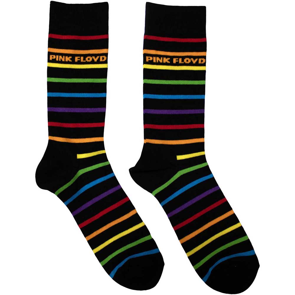 Pink Floyd Unisex Ankle Socks Wide Stripes