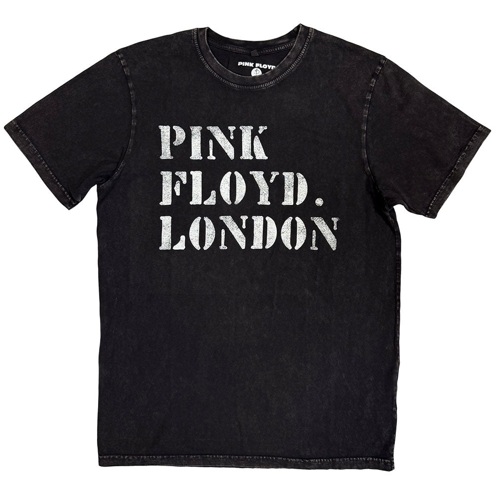 PINK FLOYD Stone Wash T-Shirt, London