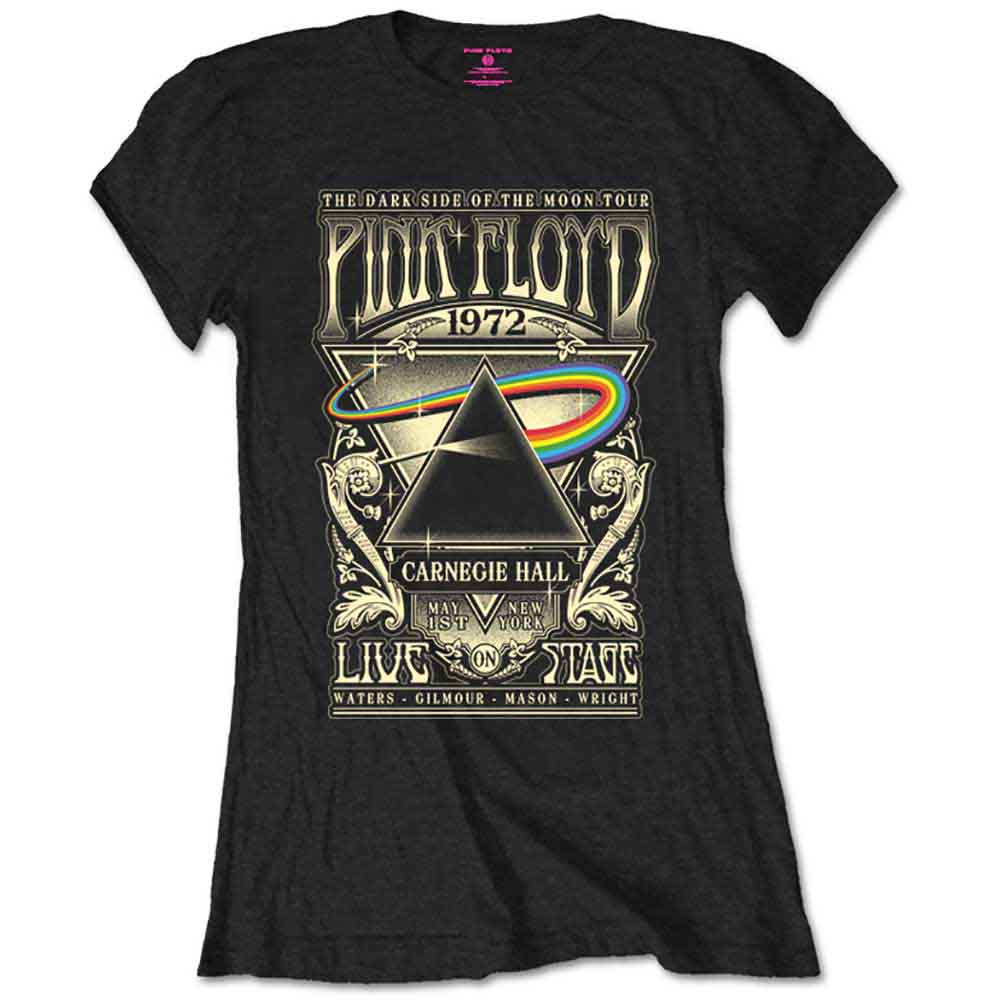 PINK FLOYD Attractive T-Shirt, Carnegie Hall Poster