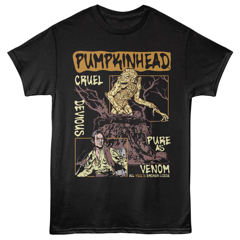 PUMPKINHEAD Eye-Catching T-Shirt, PANELS