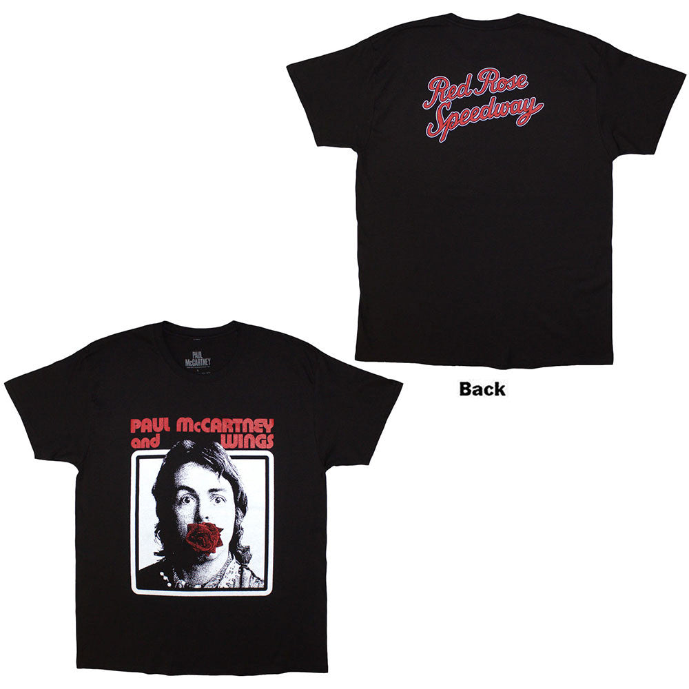 PAUL MCCARTNEY Attractive T-Shirt, Red Rose Speedway