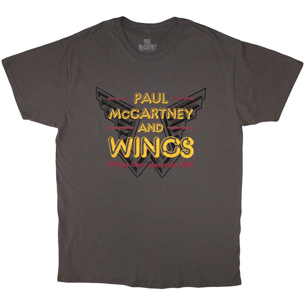 PAUL MCCARTNEY Attractive T-Shirt, Wings Over America &