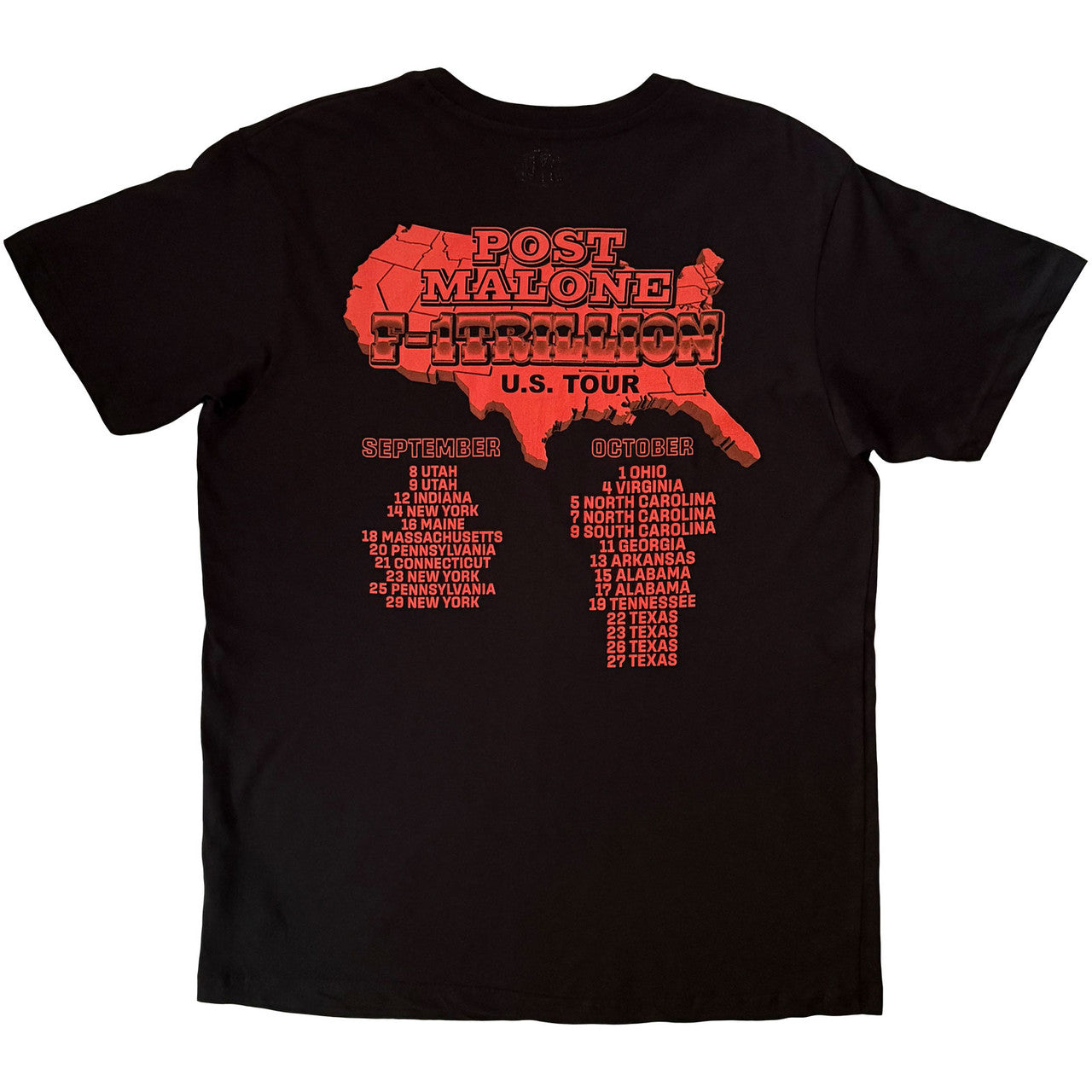 POST MALONE Attractive T-Shirt, U.S. Tour