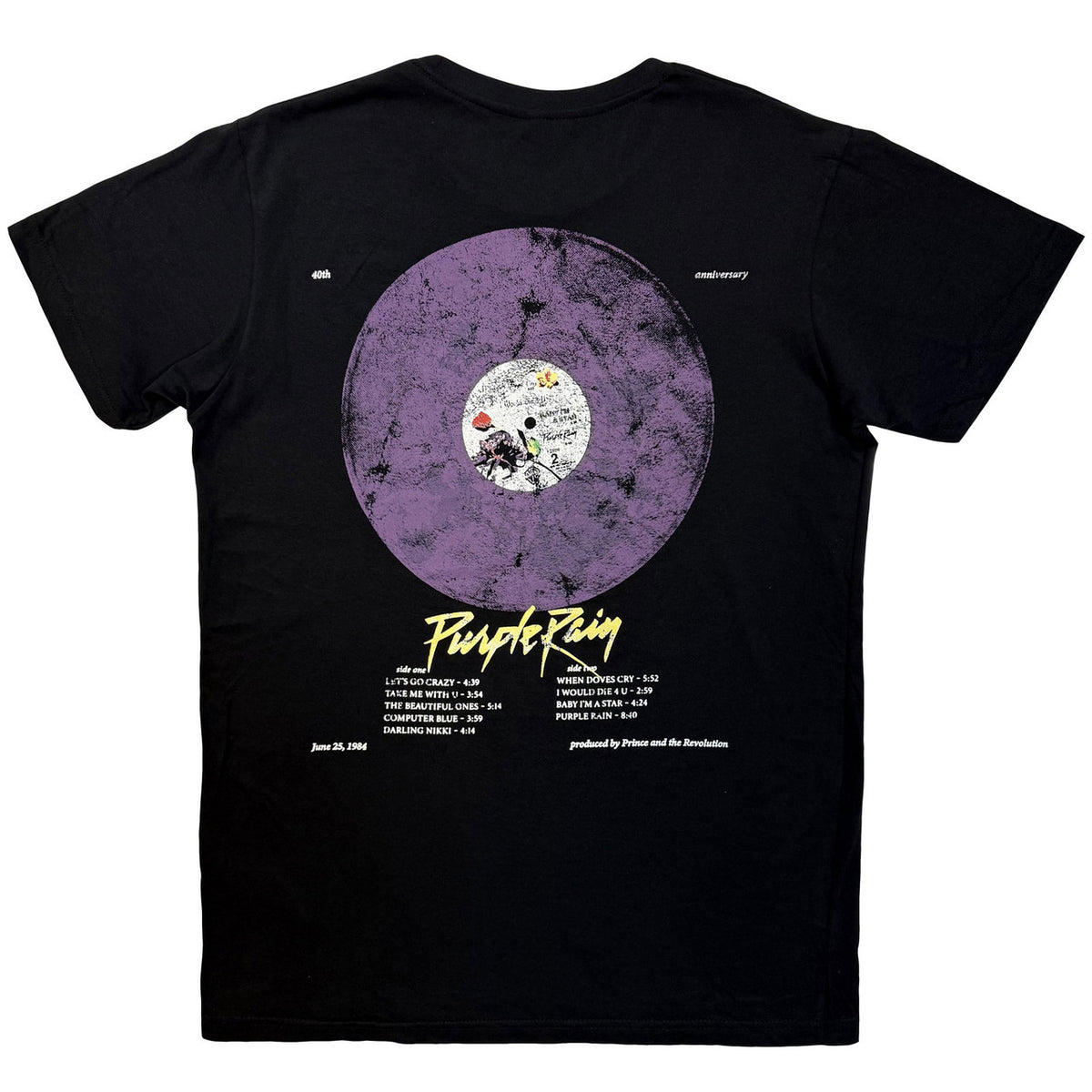 PRINCE Attractive Carbon, Purple Rain 40th Anniversary