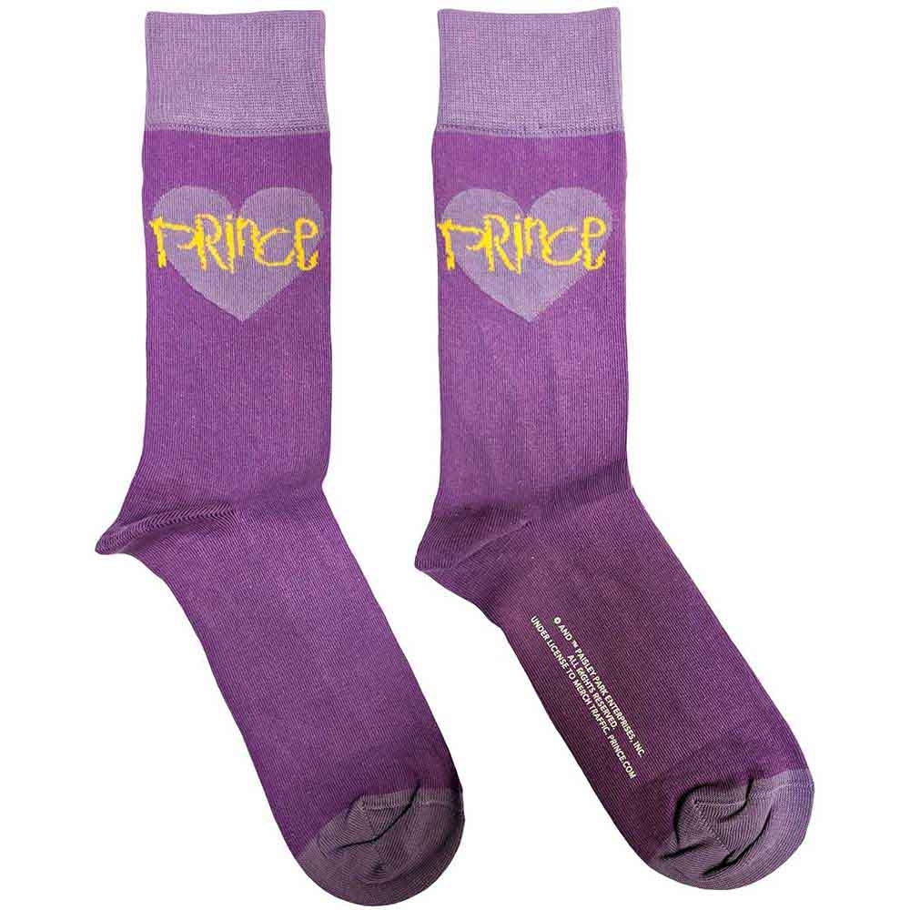PRINCE Unisex Ankle Socks, Purple Heart