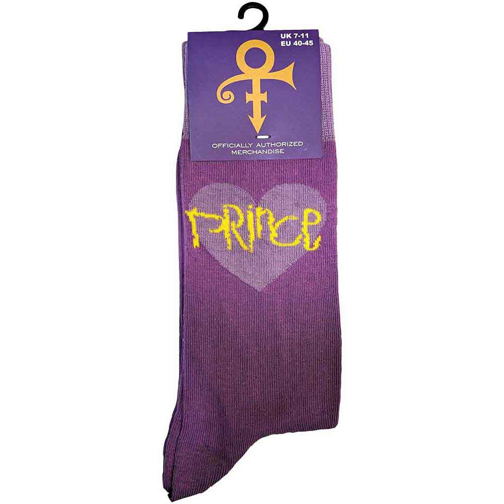 PRINCE Unisex Ankle Socks, Purple Heart