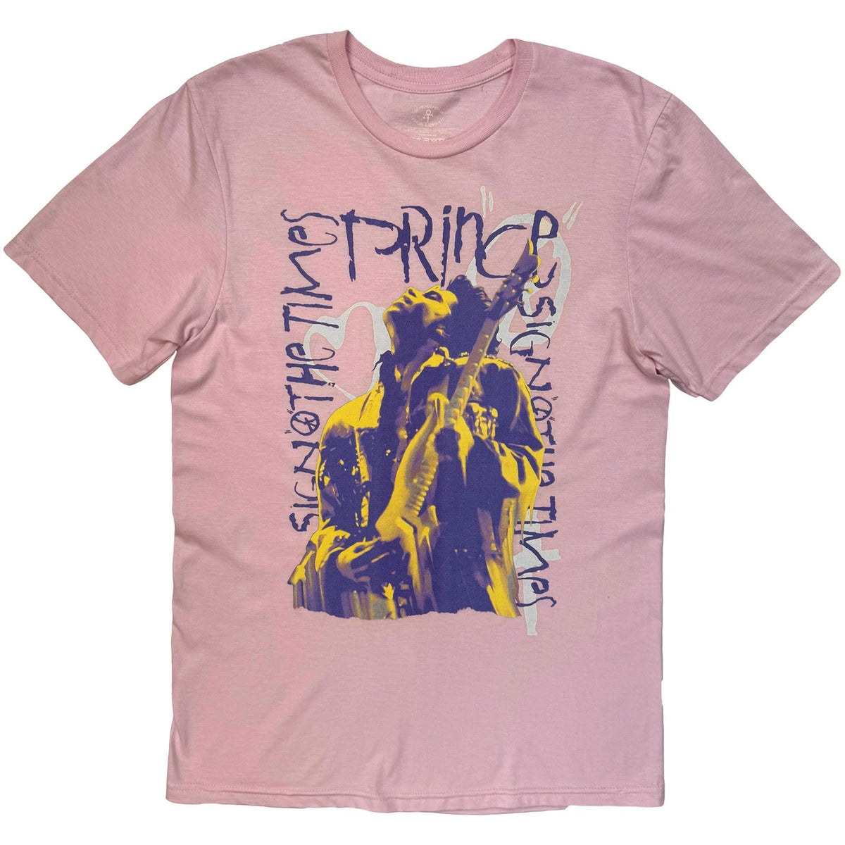 PRINCE Attractive T-Shirt, Sign Of The Times Guitar