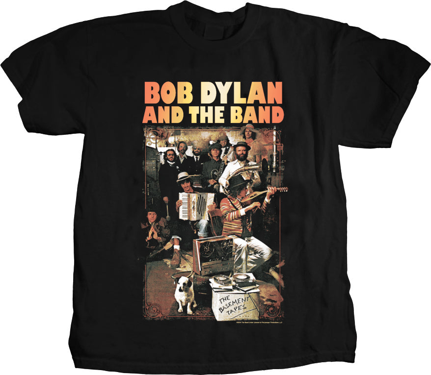 BOB DYLAN and THE BAND T-Shirt, The Basement Tapes