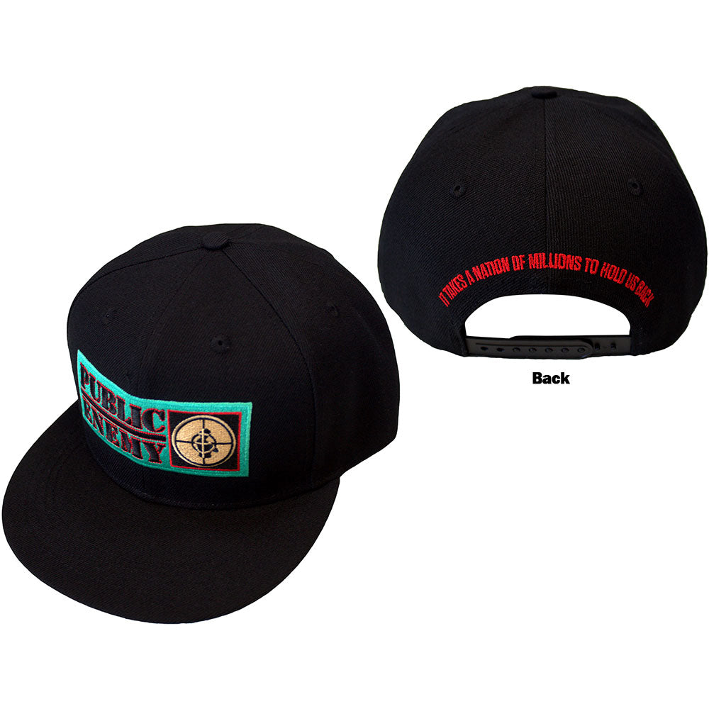 PUBLIC ENEMY Snapback Cap, It Takes A Nation