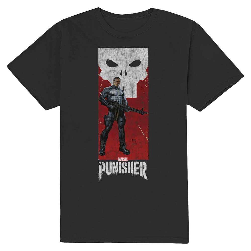 MARVEL COMICS Attractive T-shirt, Punisher Holding Gun