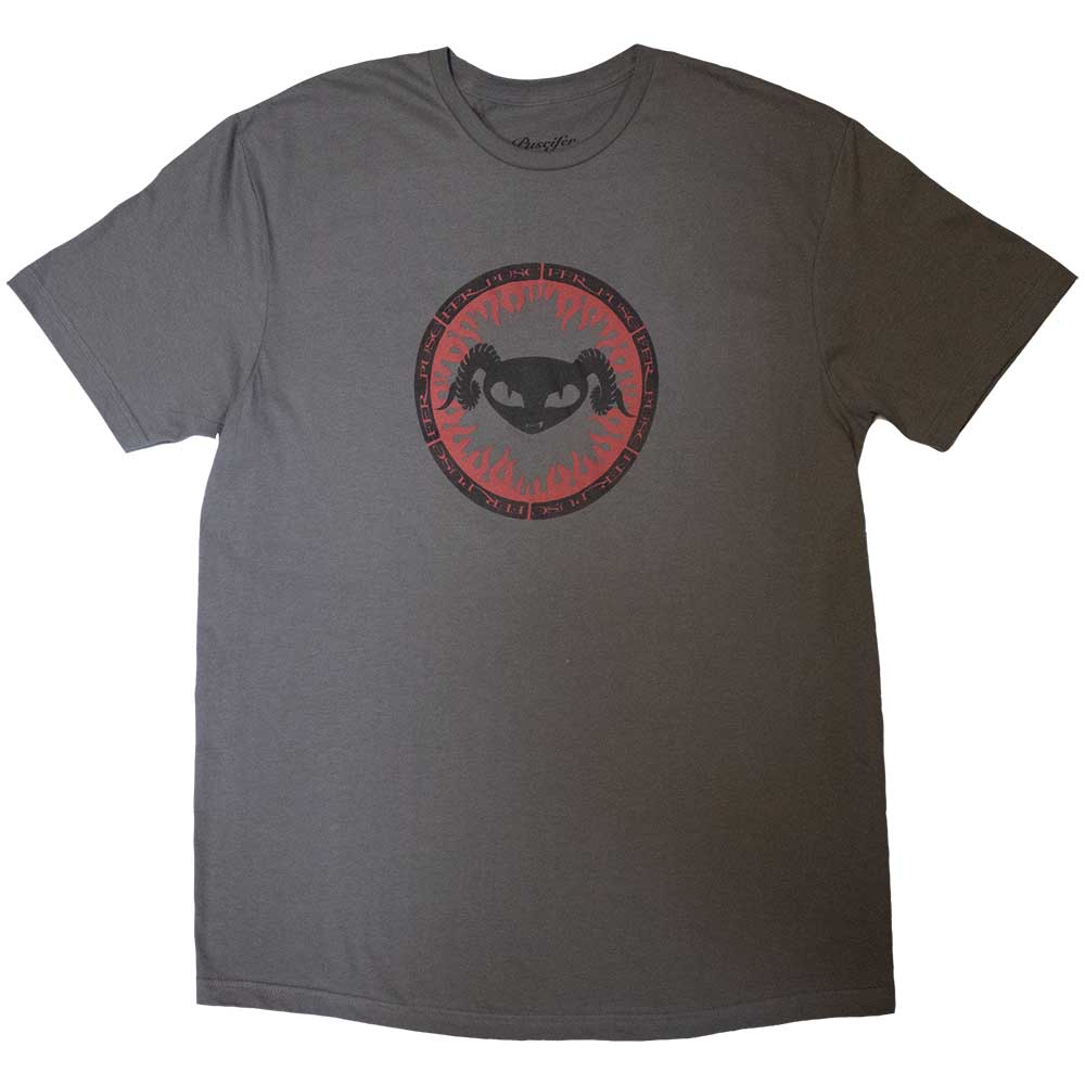 PUSCIFER Attractive T-Shirt, Flame Logo