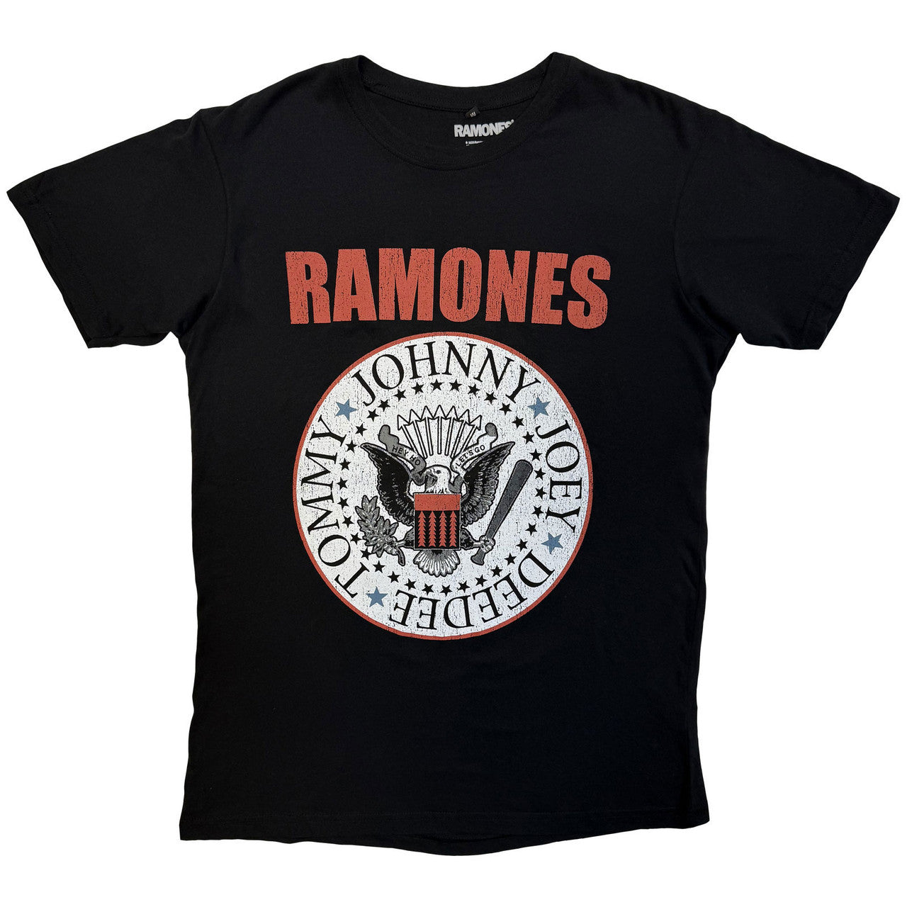 RAMONES Carbon T-Shirt, Hey Ho