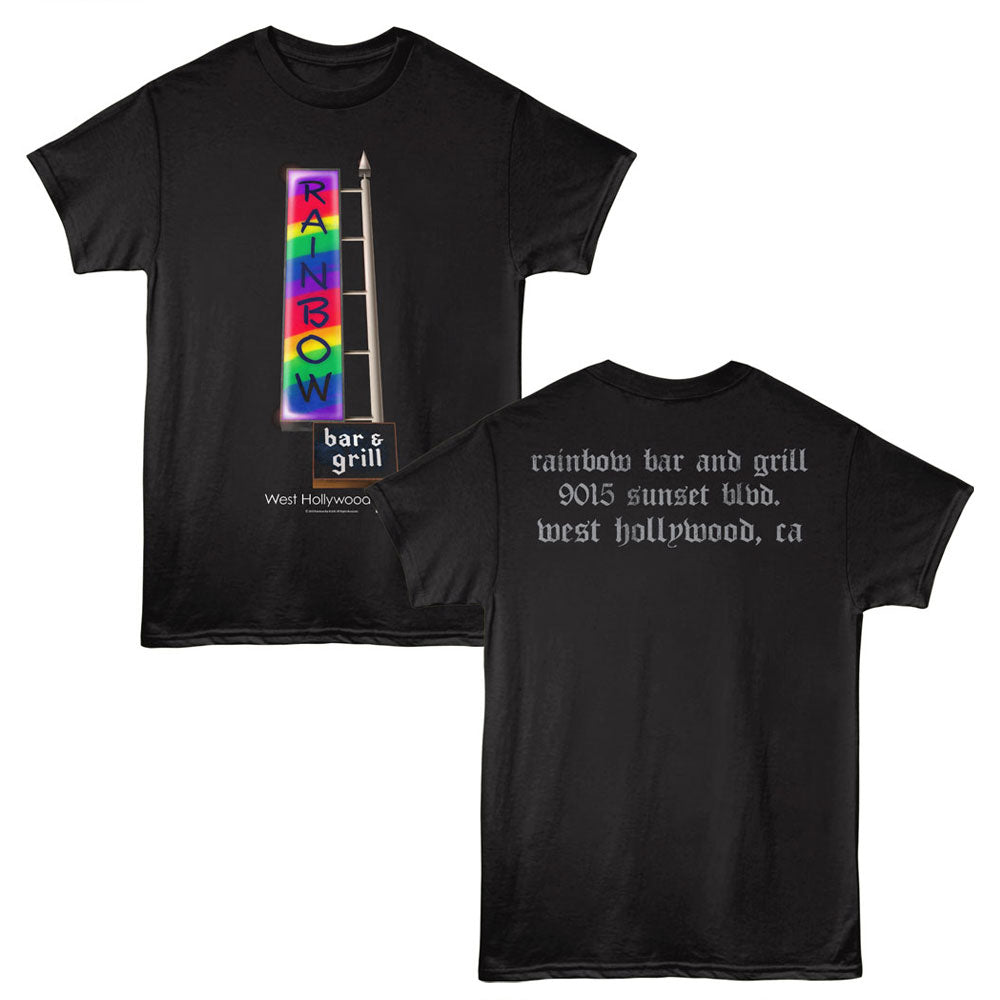 RAINBOW BAR & GRILL Eye-Catching T-Shirt, 9015