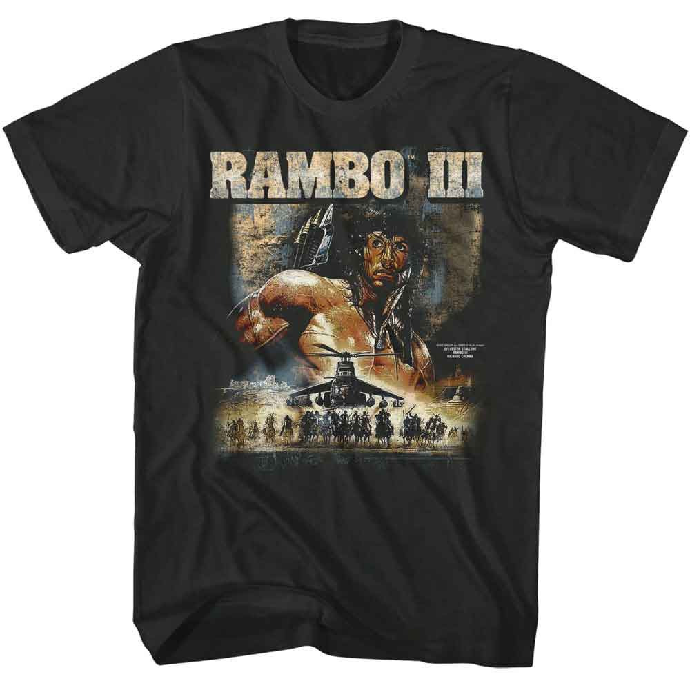 RAMBO T-Shirt, CHOPPER POSTER