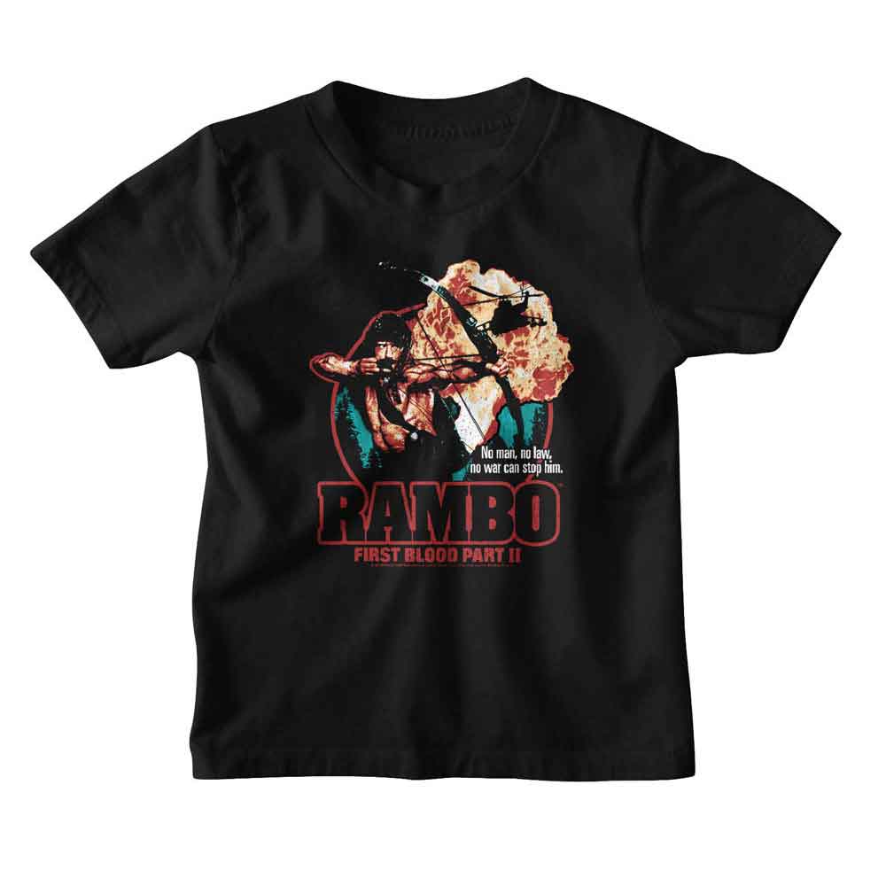 RAMBO Kids T-Shirt, FIRST BLOOD PART II