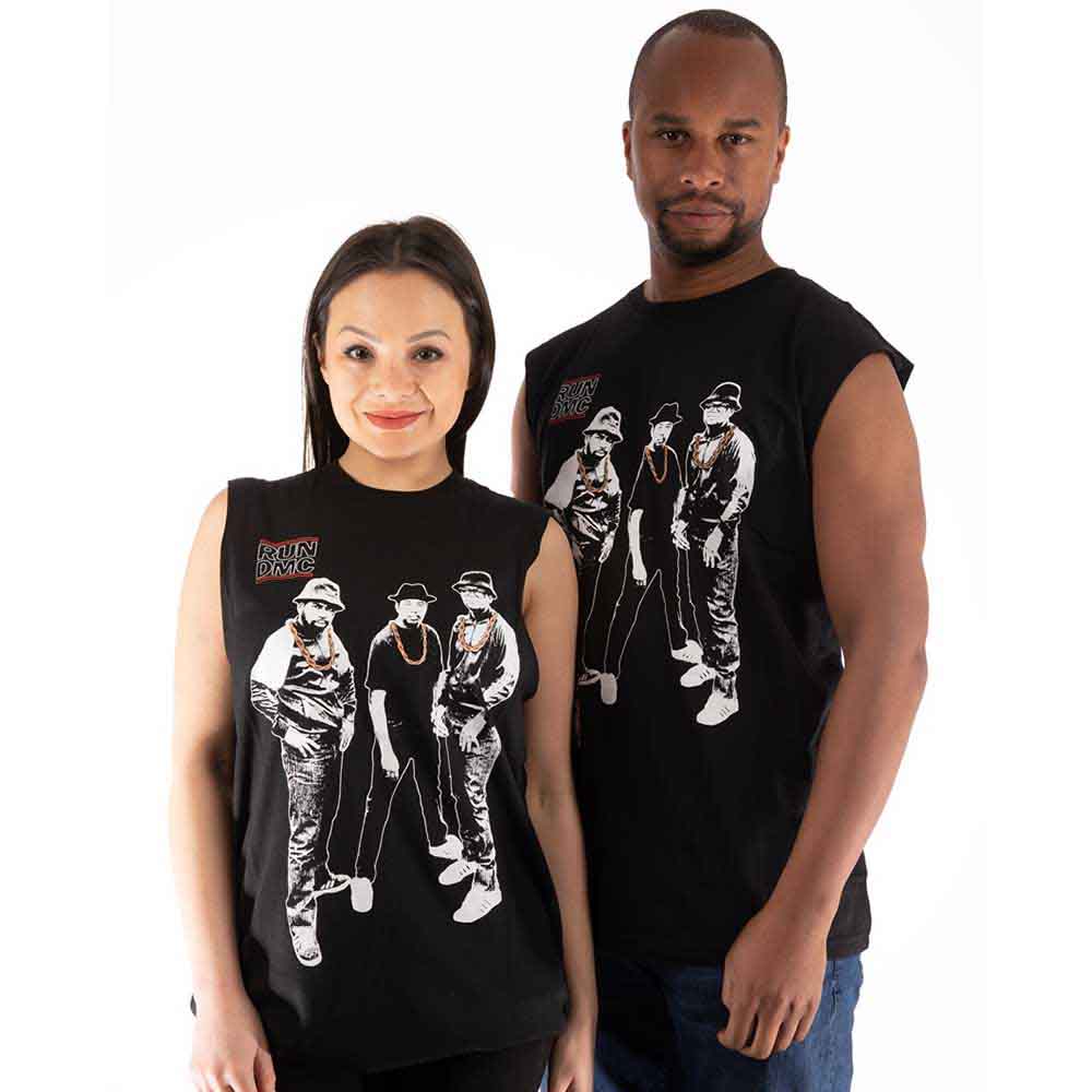 RUN DMC Attractive Tank Top, Gold Chains Photo