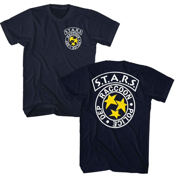 RESIDENT EVIL T-Shirt, Stars Front Back