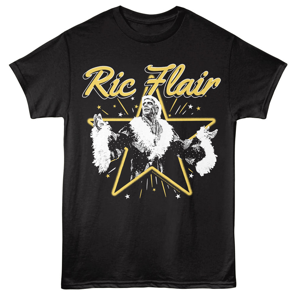 RIC FLAIR Eye-Catching T-Shirt, THE STAR