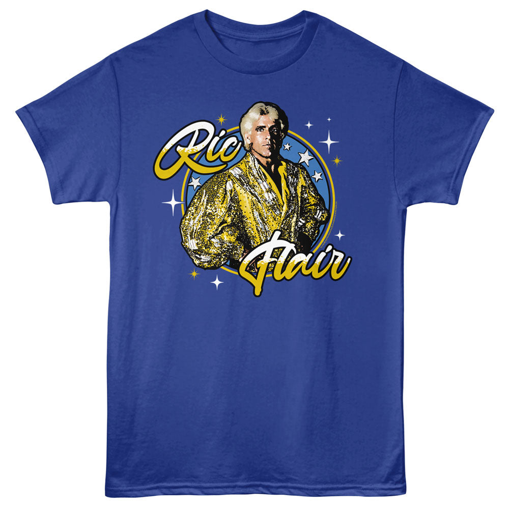 RIC FLAIR Eye-Catching T-Shirt, GILDED STARS