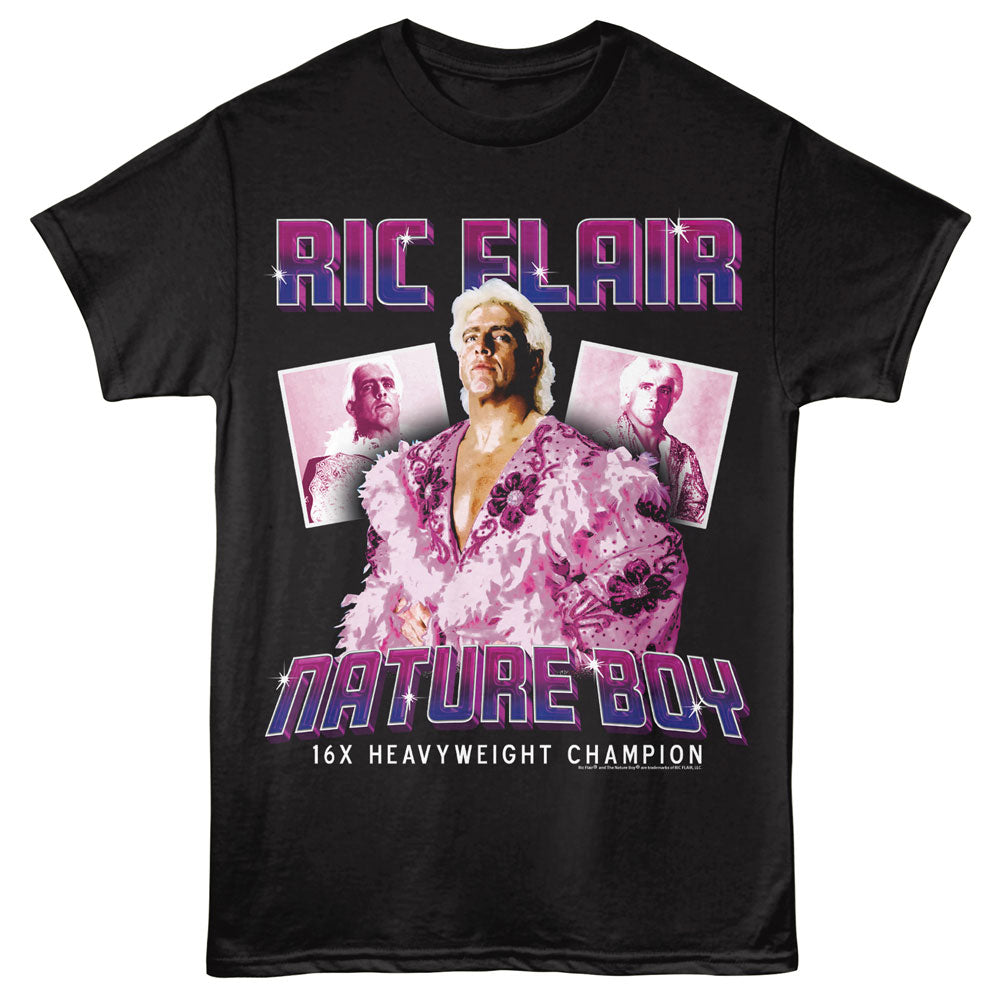 RIC FLAIR Eye-Catching T-Shirt, NATURE BOY
