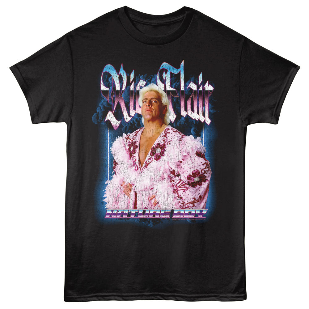 RIC FLAIR Eye-Catching T-Shirt, NEON