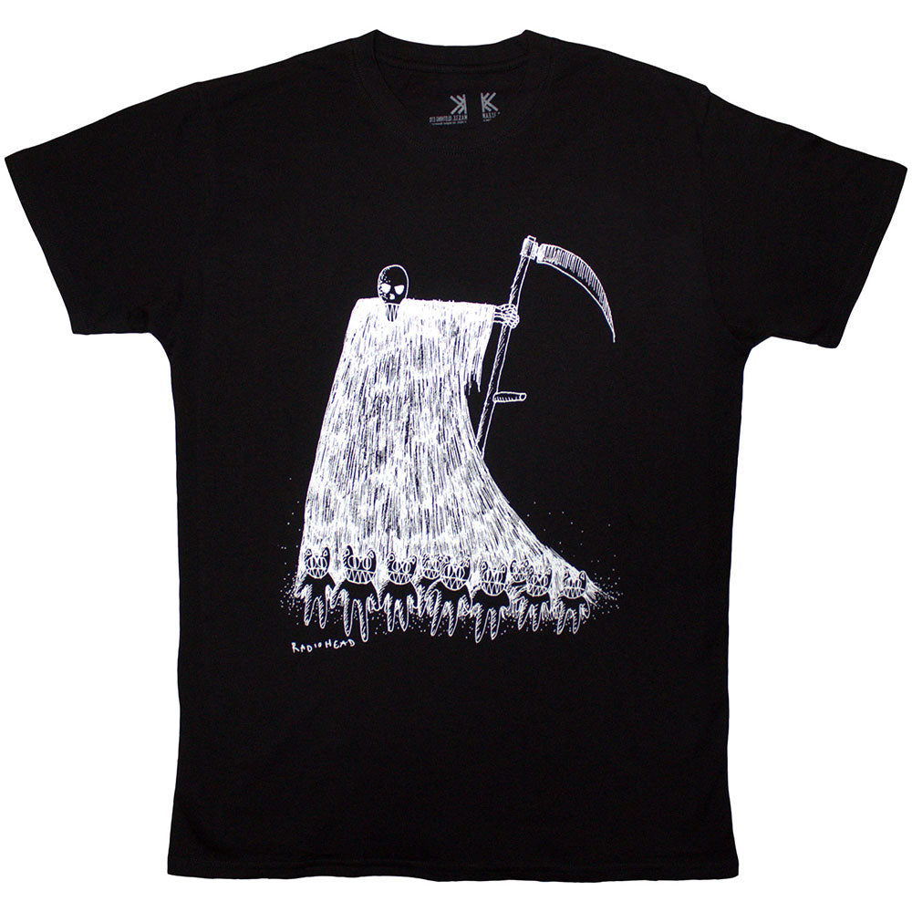RADIOHEAD Attractive T-Shirt, Grim Reaper