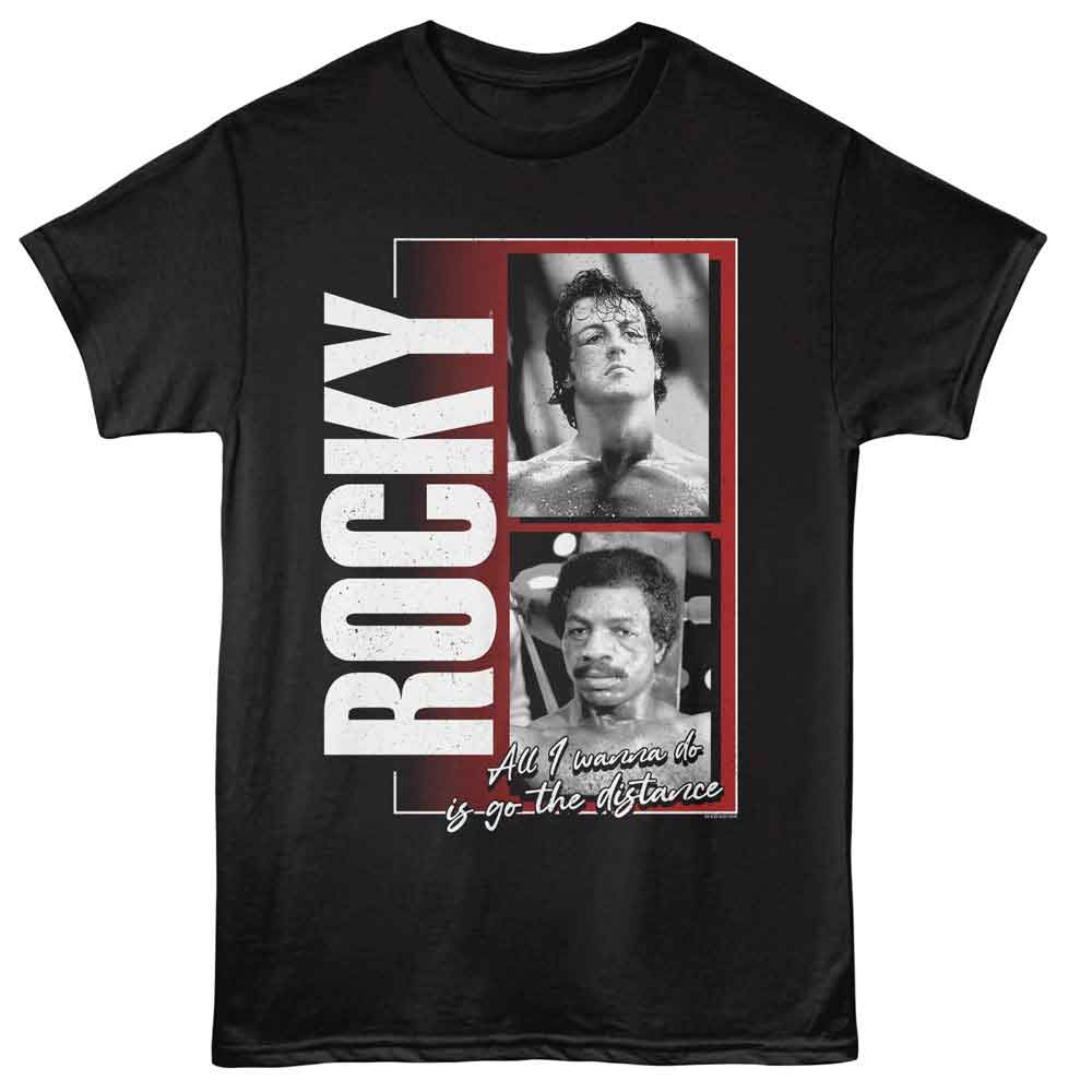 ROCKY Eye-Catching T-Shirt, TWO PHOTOS