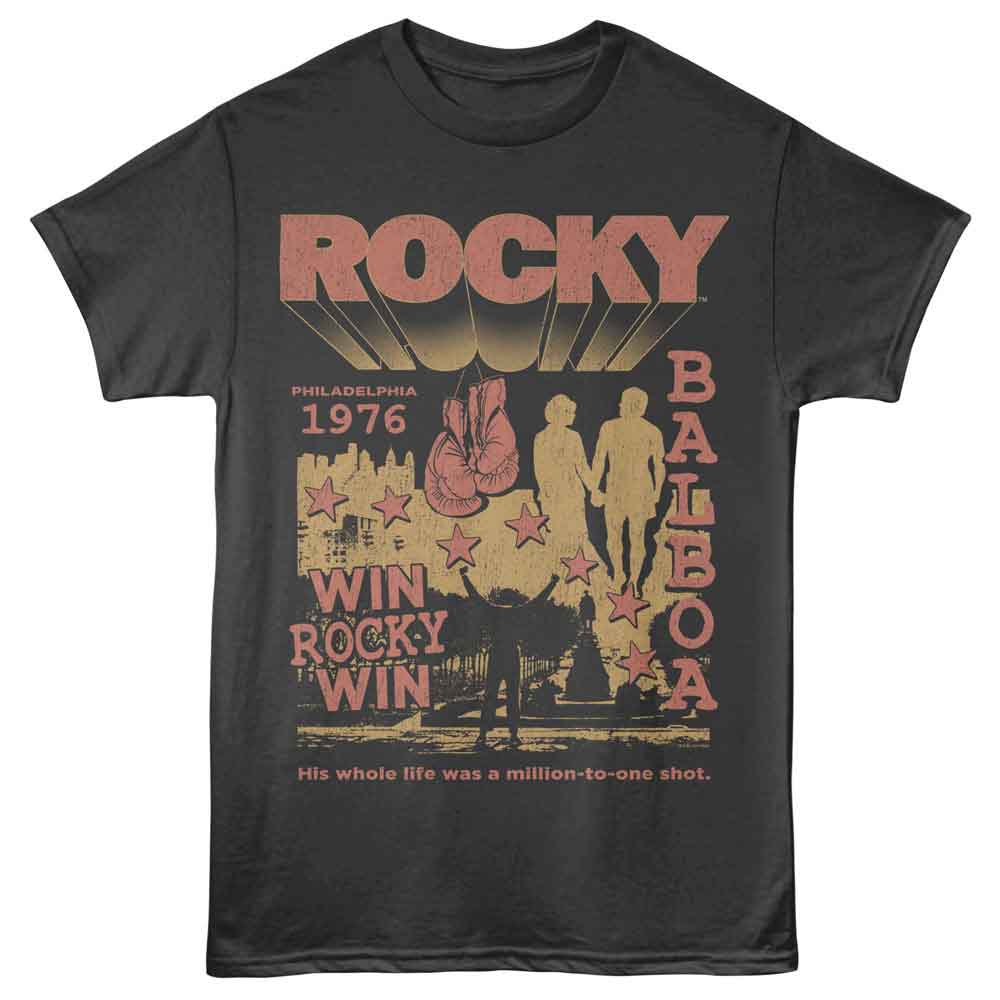 ROCKY Brave T-Shirt, MILLION TO ONE
