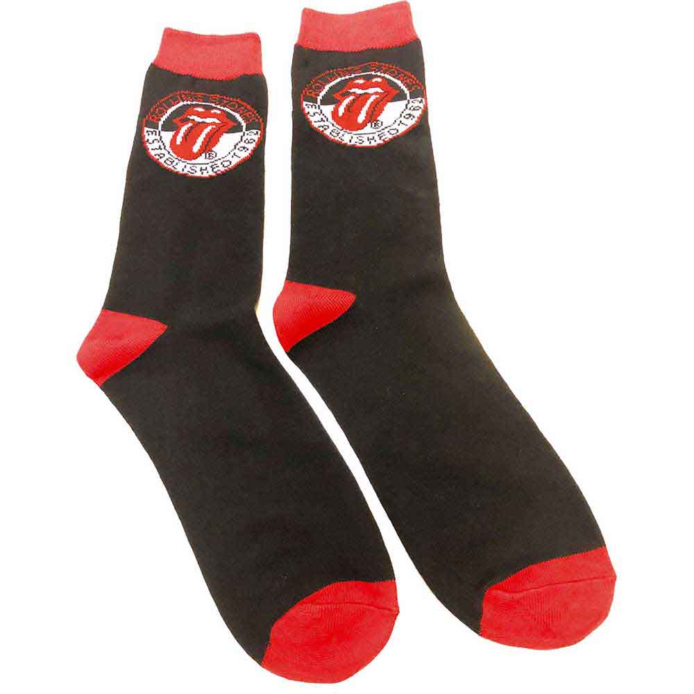 THE ROLLING STONES Unisex Ankle Socks, Established