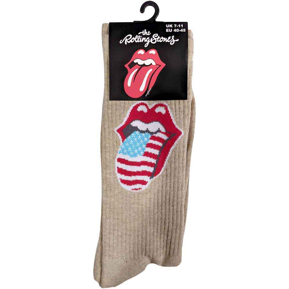 The Rolling Stones Unisex Ankle Socks Us Tongue