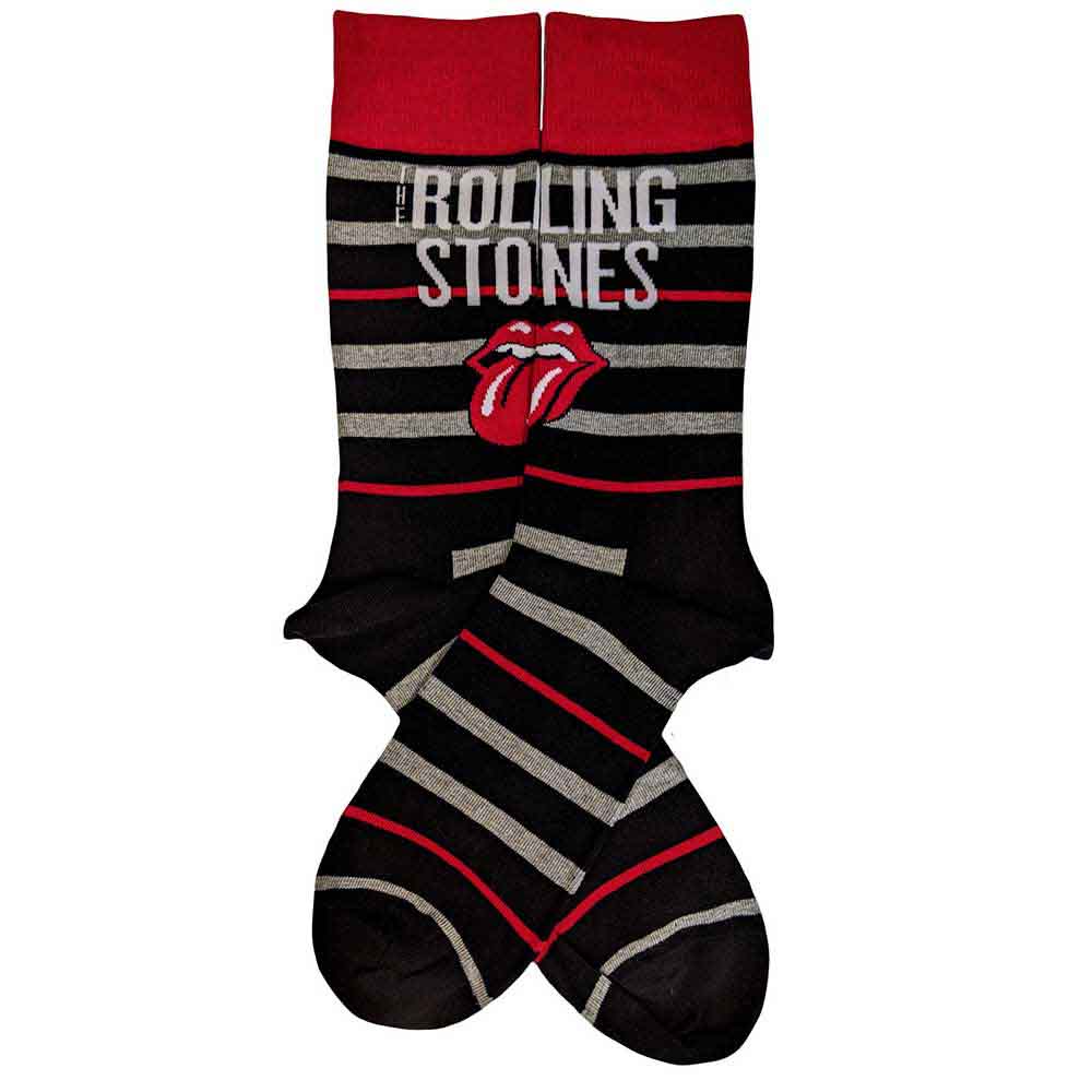 THE ROLLING STONES Unisex Ankle Socks, Logo & Tongue