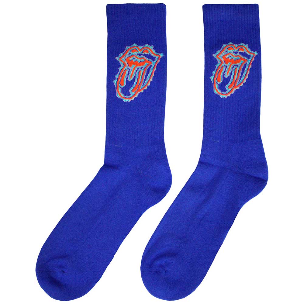 THE ROLLING STONES Unisex Ankle Socks, Doodle Tongue