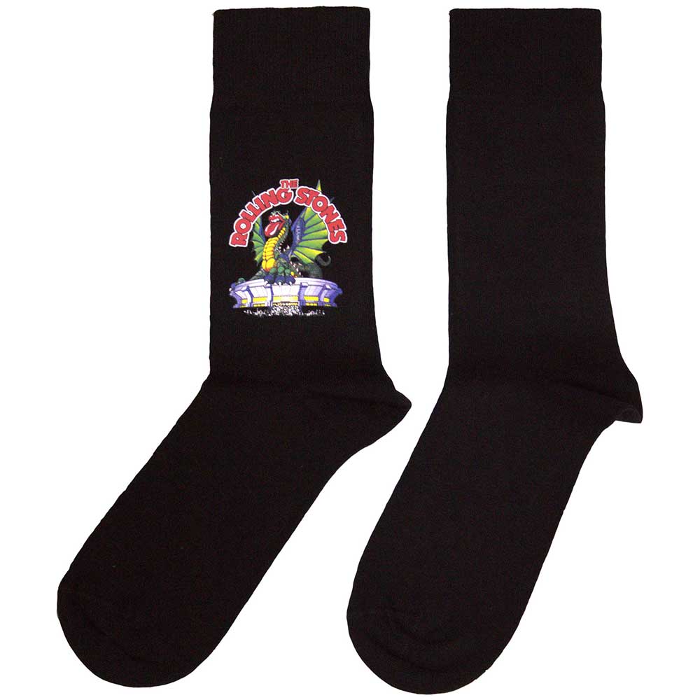 The Rolling Stones Unisex Ankle Socks Dragon